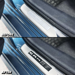 AFD Overlays Door Sill Logo Pre-cut Overlay Vinyl compatible with 2025+ Toyota Camry