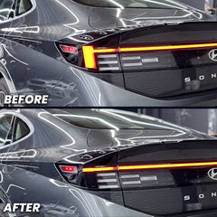 Tail Light Brake Signal Pre-Cut Overlay Black Out V1 for 2024+ Sonata