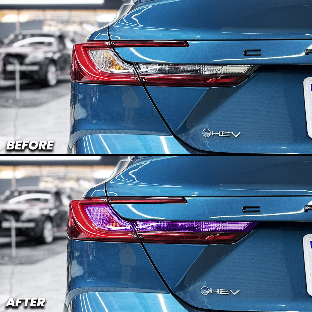 Tail Light Turn Signal and Reverse Light Tint Pre-cut Overlay compatible with 2025+ Toyota Camry