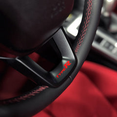 2023+ Honda Civic Type-R FL5 Steering Wheel Logo Pre-cut Overlay