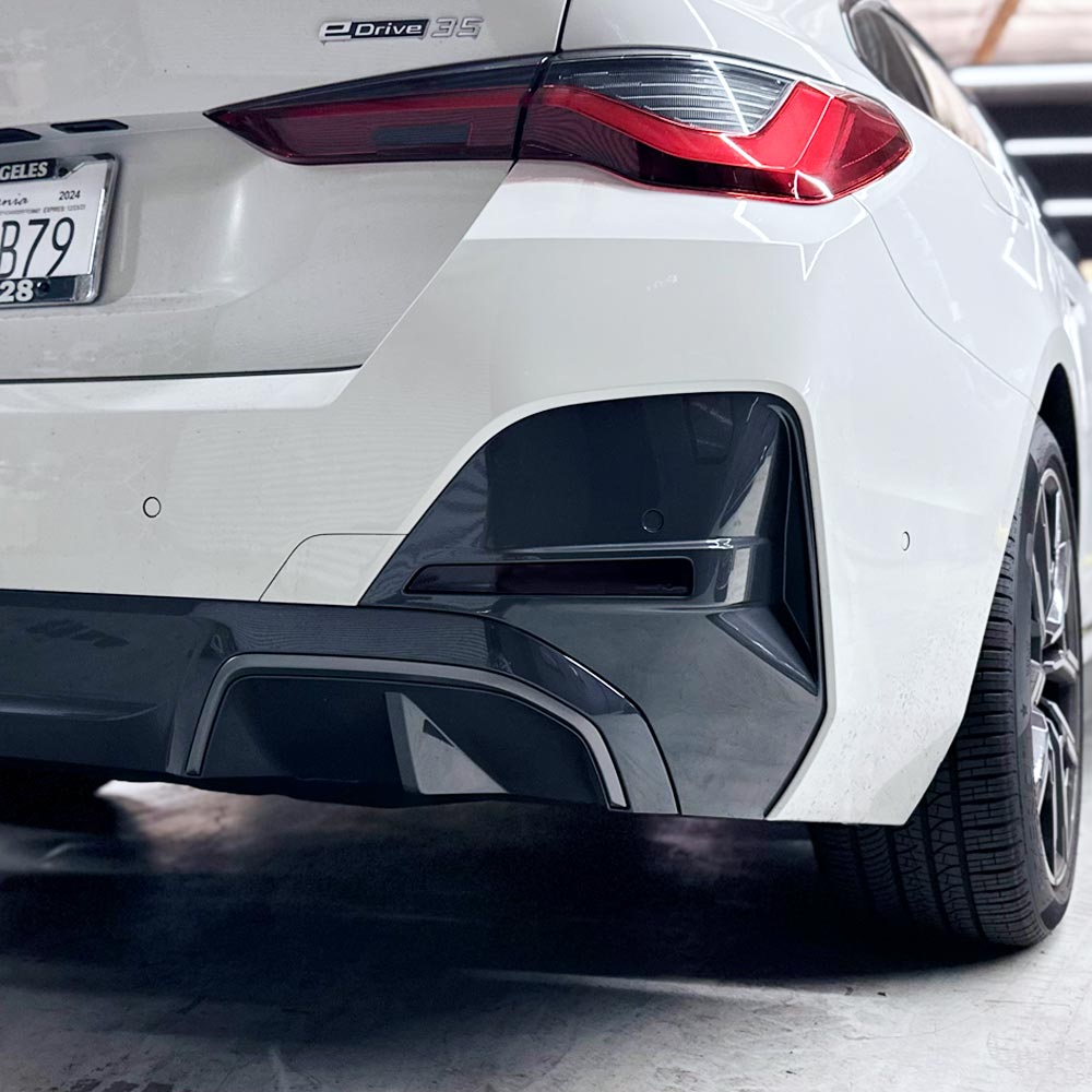 Smoke Tinted Rear Bumper Reflector Overlays For BMW F80 M3 / F82 M4 | 2014-2020 Models | AeroFlowDynamics