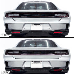 Rear Tail Light Running Brake Lights Pre-cut Overlay Tint for 2025+ Charger Daytona
