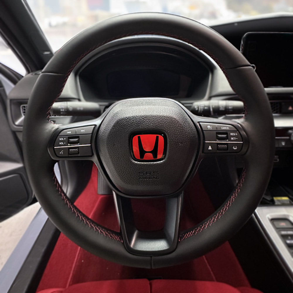 2023+ Honda Civic Type-R FL5 Steering Wheel Emblem Overlay