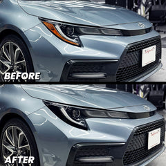 2020-2023 Toyota Corolla Headlight Amber Delete Pre-Cut Overlay