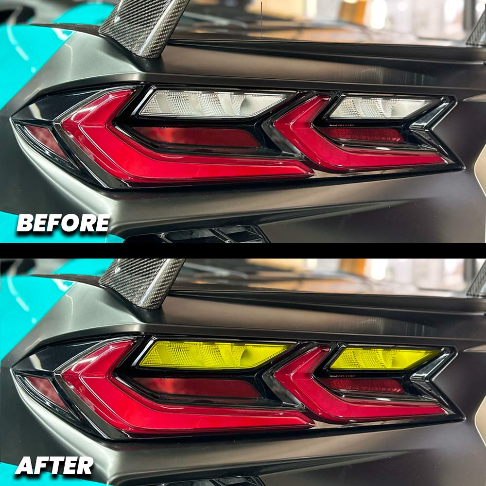 2020+ Chevrolet Corvette C8 Reverse / Turn Signal Overlay