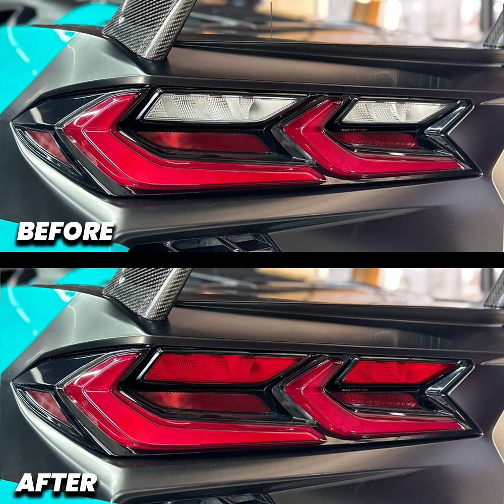 2020+ Chevrolet Corvette C8 Reverse / Turn Signal Overlay