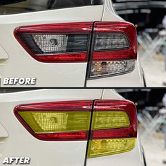 2018-2023 Subaru Crosstrek Smoked Tail Light Turn Signal and Brake Light and Reverse Pre-Cut Overlay