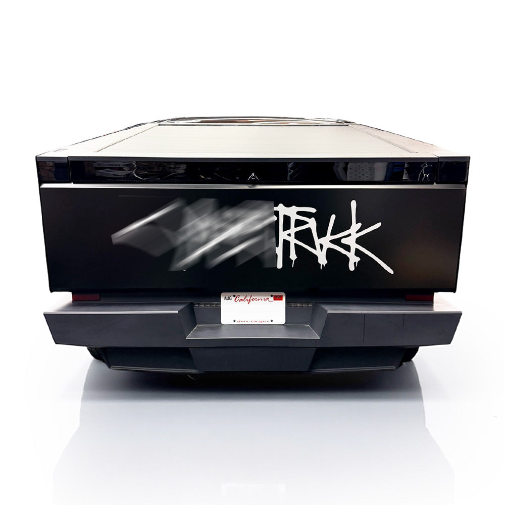 AFD Overlays Rear Tailgate Graffiti Pre-cut Overlay Vinyl Sticker Decal for 2024+ Tesla Cybertruck