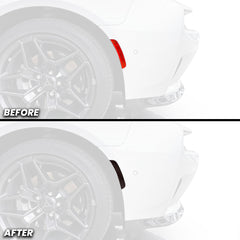 Front Bumper Reflector Pre-cut Overlay Tint for 2025+ Dodge Charger Daytona