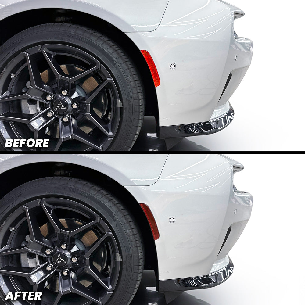 Front Bumper Reflector Pre-cut Overlay Tint for 2025+ Dodge Charger Daytona