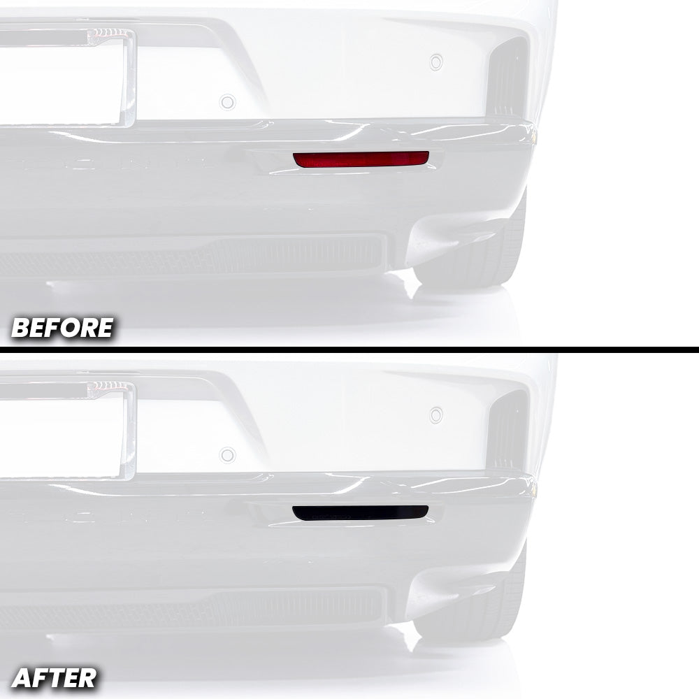 Rear Bumper Reflector Pre-cut Overlay Tint for 2025+ Dodge Charger Daytona