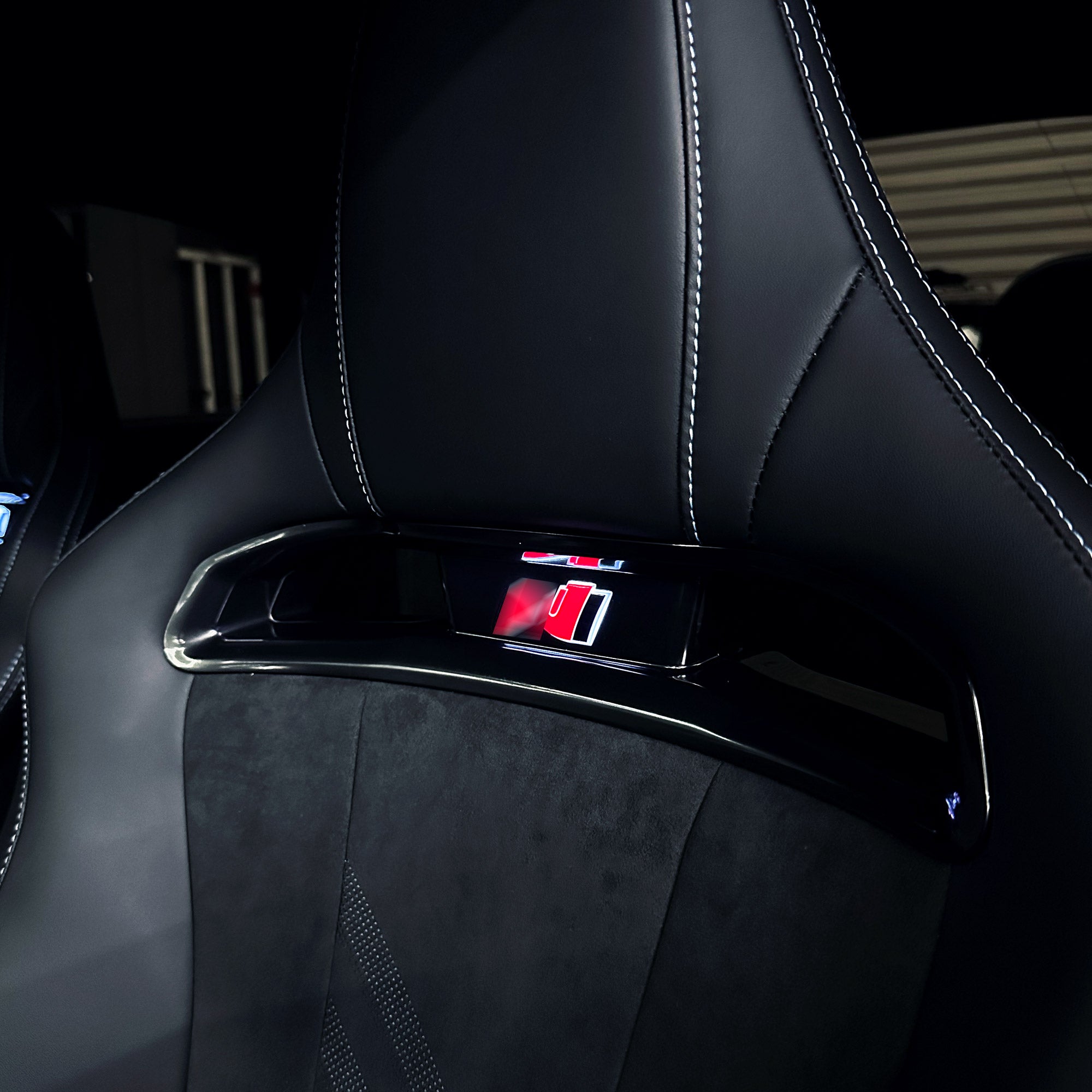 AFDOverlays Seat Logo Pre-cut Overlay Tint for 2024+ Elantra N