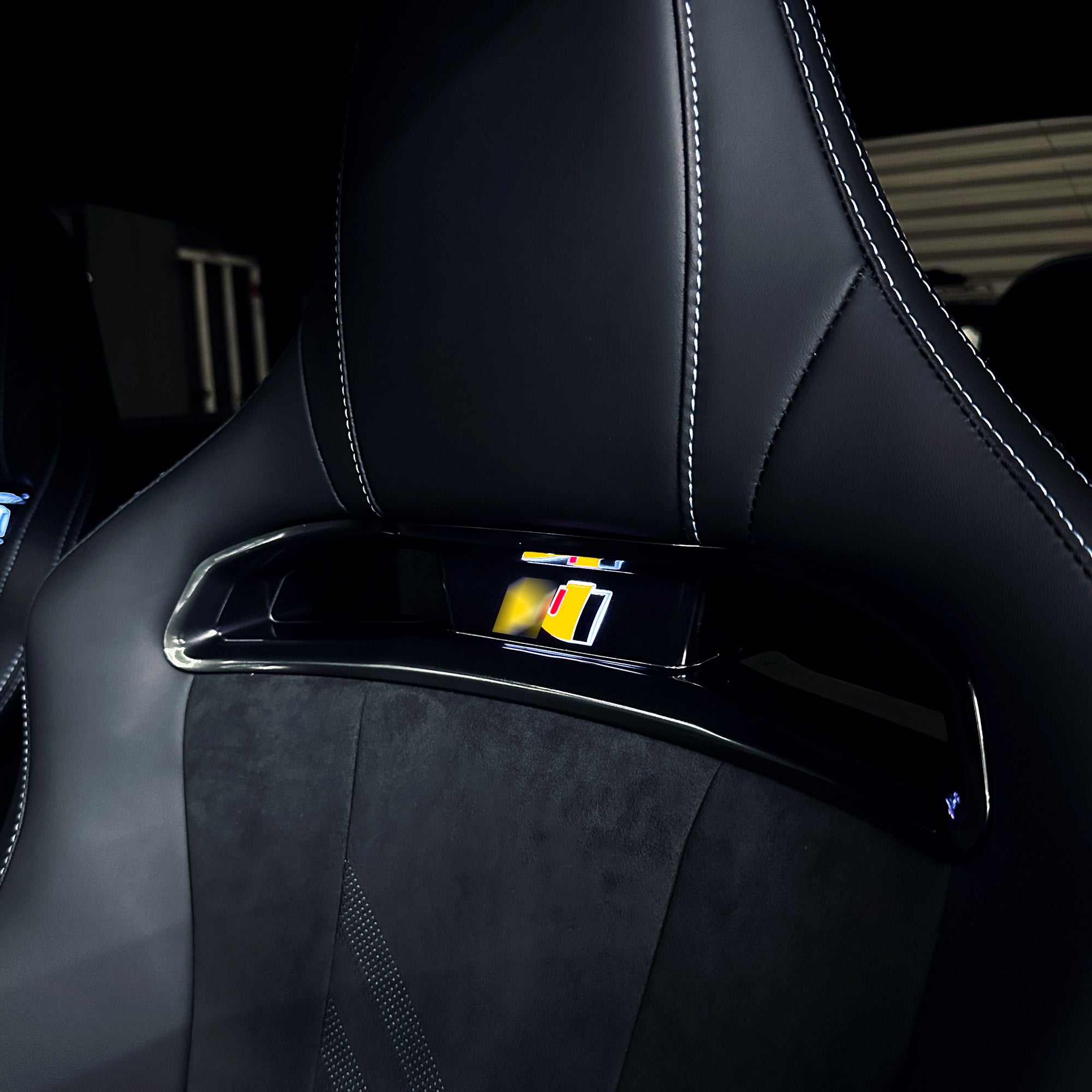 AFDOverlays Seat Logo Pre-cut Overlay Tint for 2024+ Elantra N
