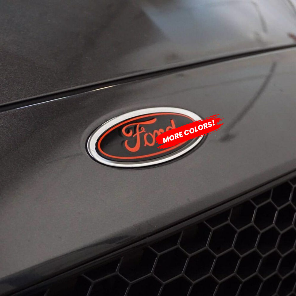 Ford Fiesta Front/Rear Emblem Overlay