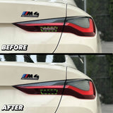 2021-2023 BMW G82 M4 Reverse Tail Light Pre-cut Overlay Smoked