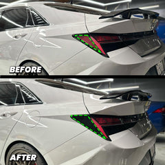 Tail Light Side Marker Pre-cut Overlay for Hyundai Elantra N 2021-2023