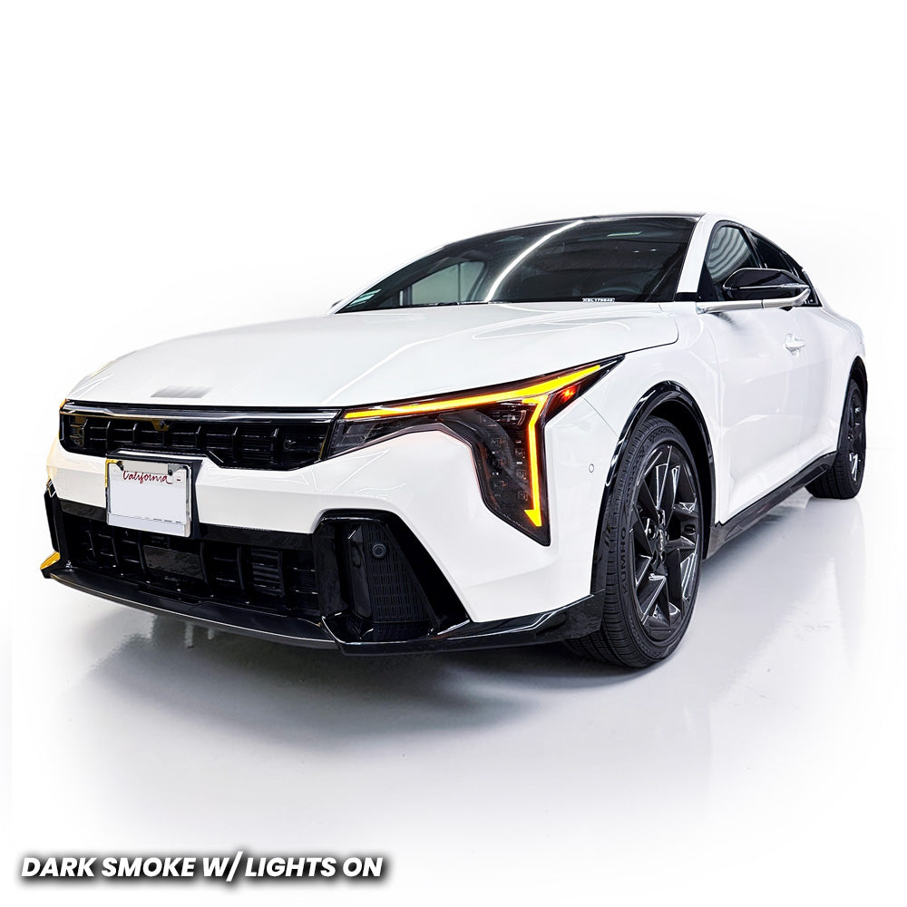 Headlight Amber Reflector Delete Pre-cut Overlay Tint compatible with 2025+ Kia K4