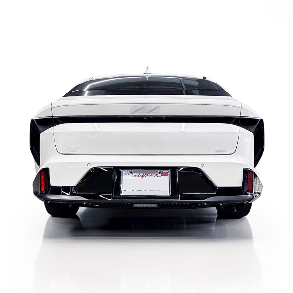 Full Rear Tail Light Brake and Turn Signal Pre-cut Overlay Smoked Tint for 2025+ Kia K4