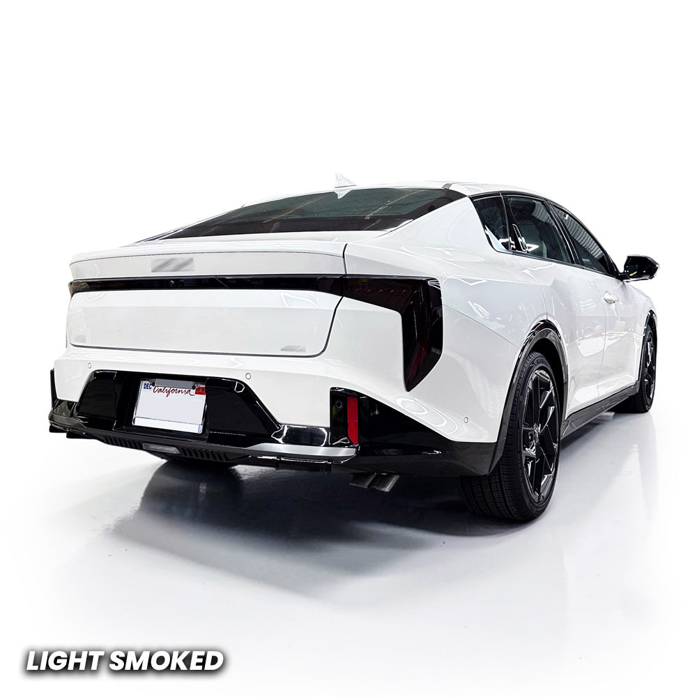 Full Rear Tail Light Brake and Turn Signal Pre-cut Overlay Smoked Tint for 2025+ Kia K4