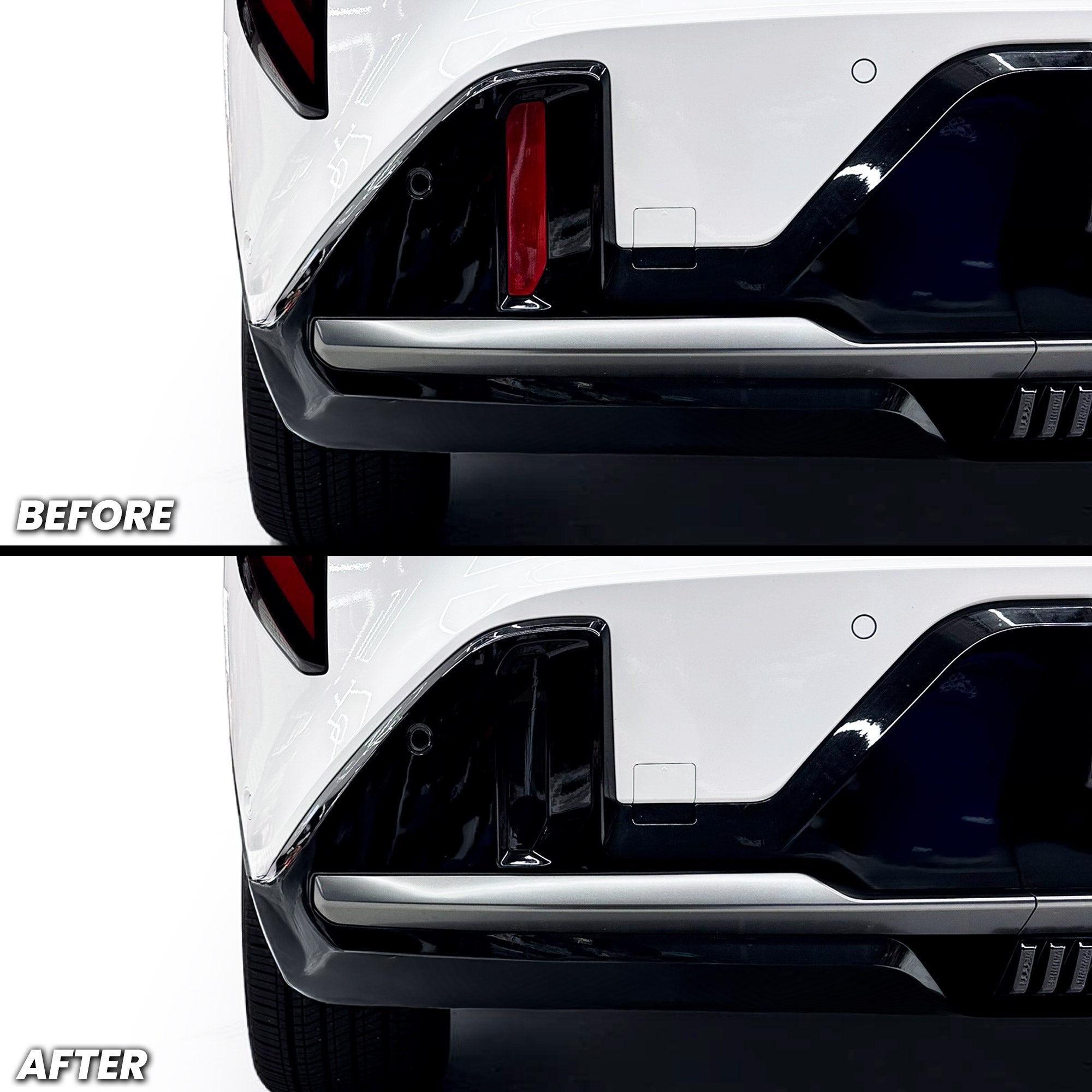 Rear Bumper Reflector Pre-cut Overlay Tint for 2025+ K4 GT-Line Hatchback
