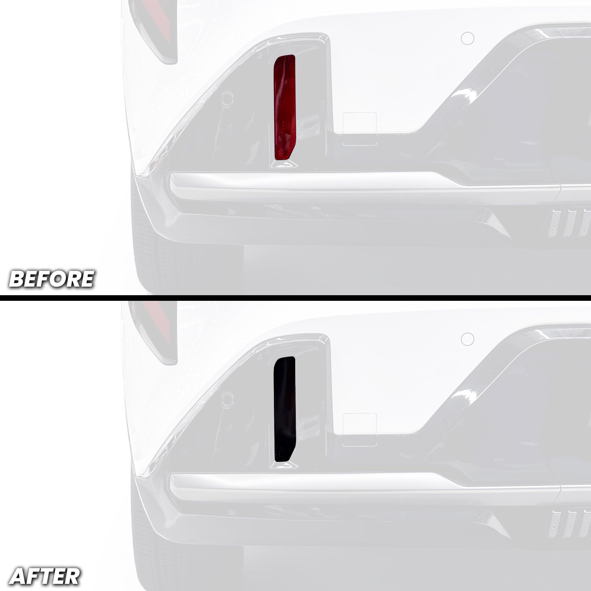 Rear Bumper Reflector Pre-cut Overlay Tint for 2025+ K4 GT-Line Hatchback