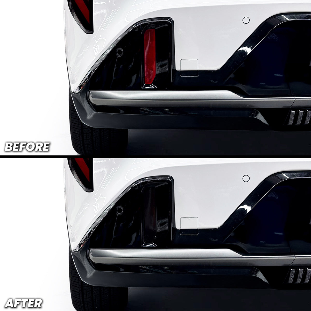 Rear Bumper Reflector Pre-cut Overlay Tint for 2025+ K4 GT-Line Hatchback