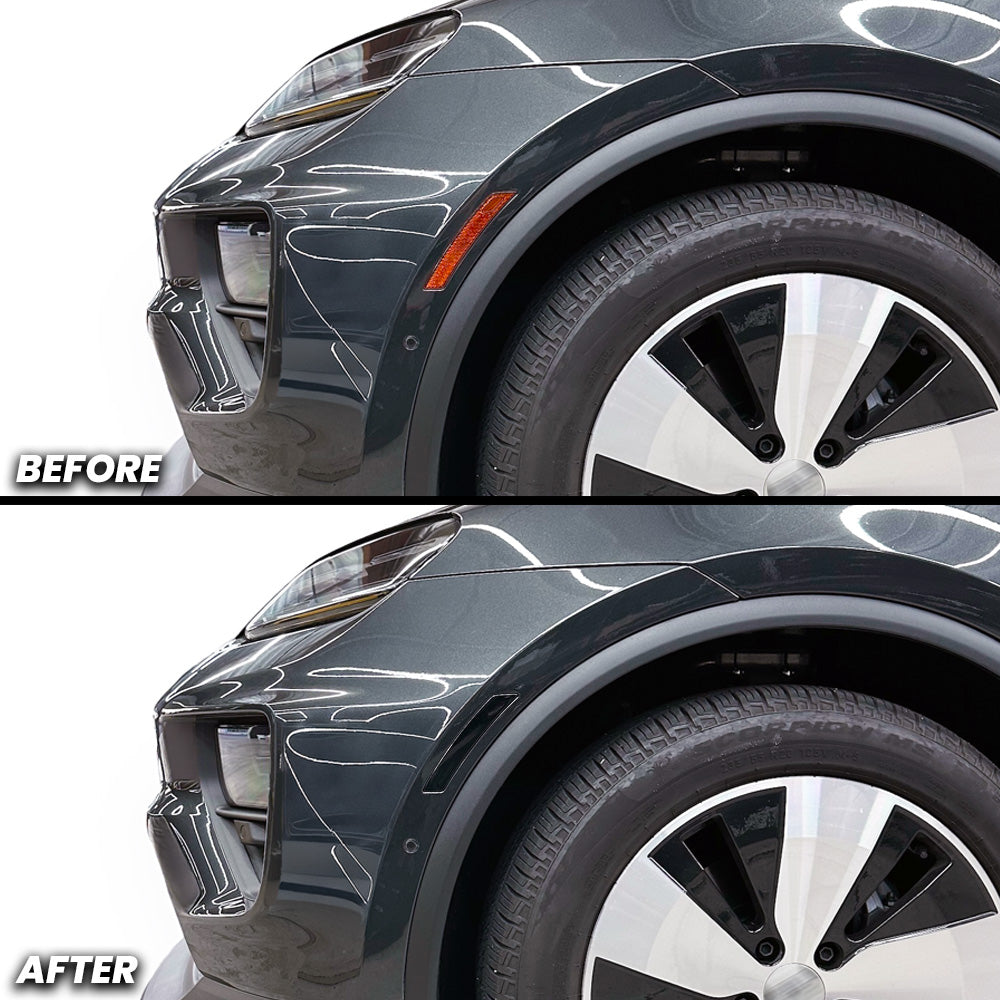 Front Bumper Reflector Pre-cut Overlay Tint for 2025+ Porsche Macan Electric