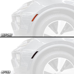 Front Bumper Reflector Pre-cut Overlay Tint for 2025+ Porsche Macan Electric