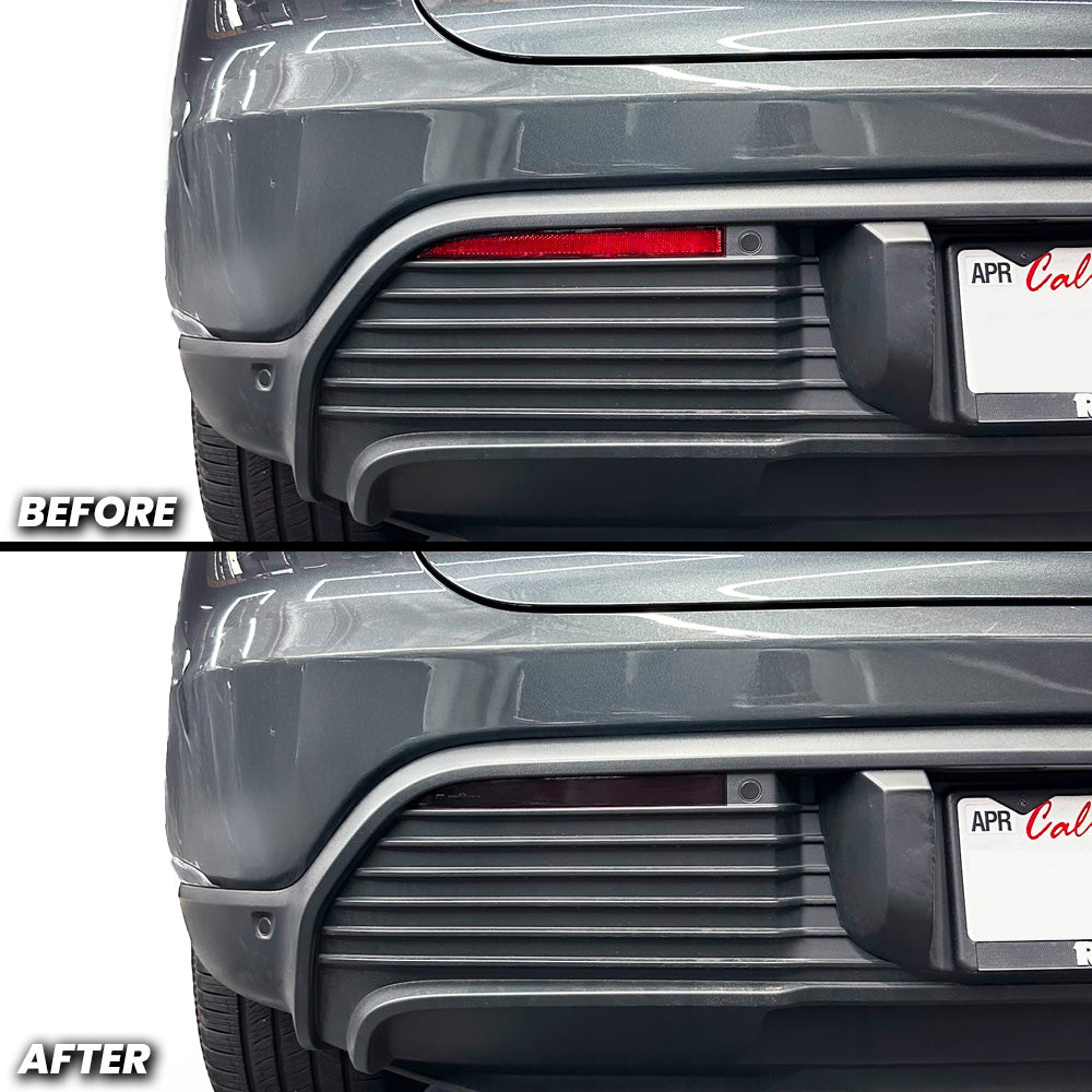 Rear Bumper Reflector Pre-cut Overlay Tint for 2025+ Porsche Macan Electric
