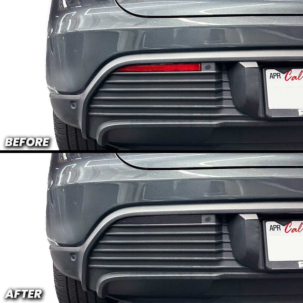 Rear Bumper Reflector Pre-cut Overlay Tint for 2025+ Porsche Macan Electric