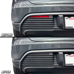 Rear Bumper Reflector Pre-cut Overlay Tint for 2025+ Porsche Macan Electric