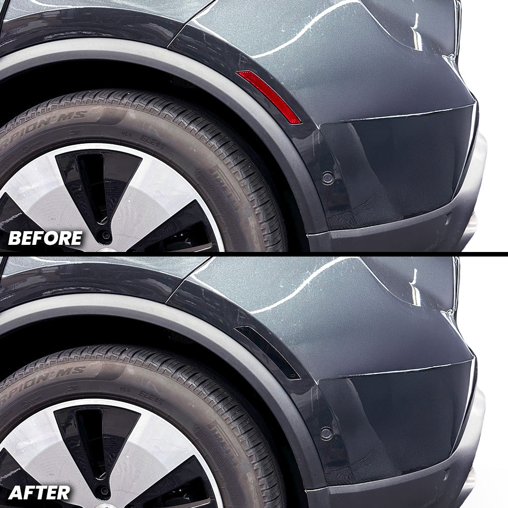 Rear Bumper Side Reflector Pre-cut Overlay Tint for 2025+ Porsche Macan Electric