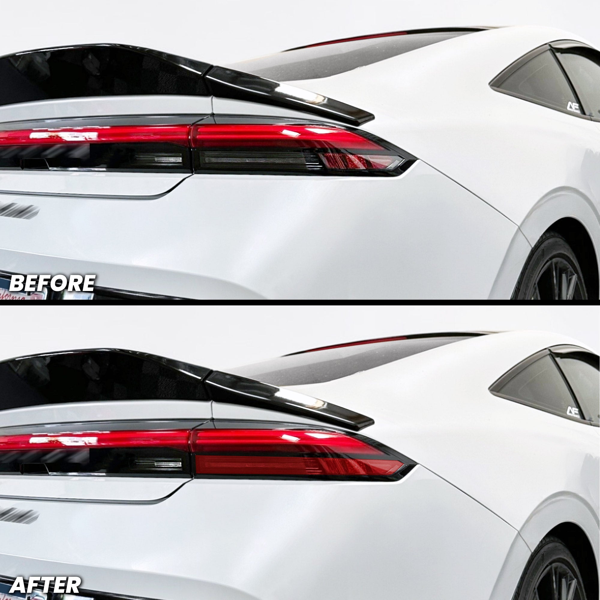 Rear Tail Light Turn Signal and Side Reflector Pre-cut Overlay Tint for 2026+ Prelude V1