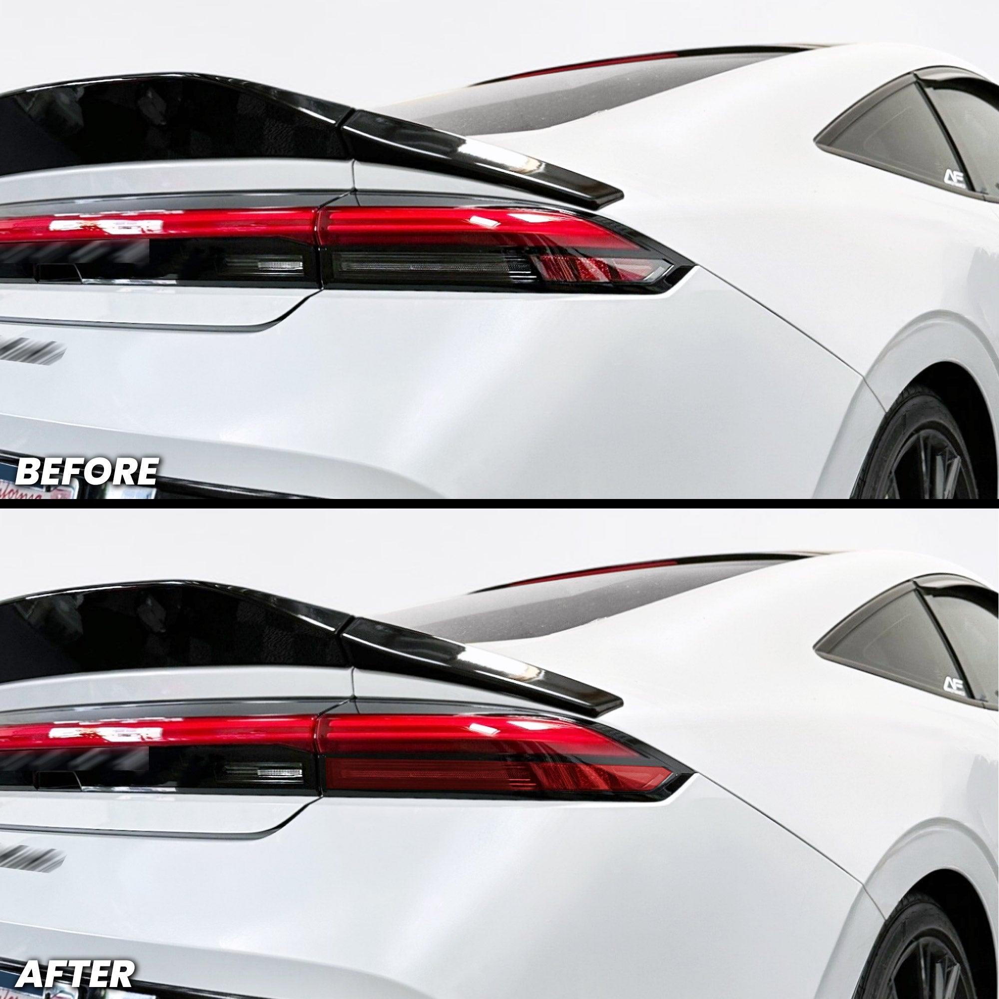 Rear Tail Light Turn Signal and Side Reflector Pre-cut Overlay Tint for 2026+ Prelude V1
