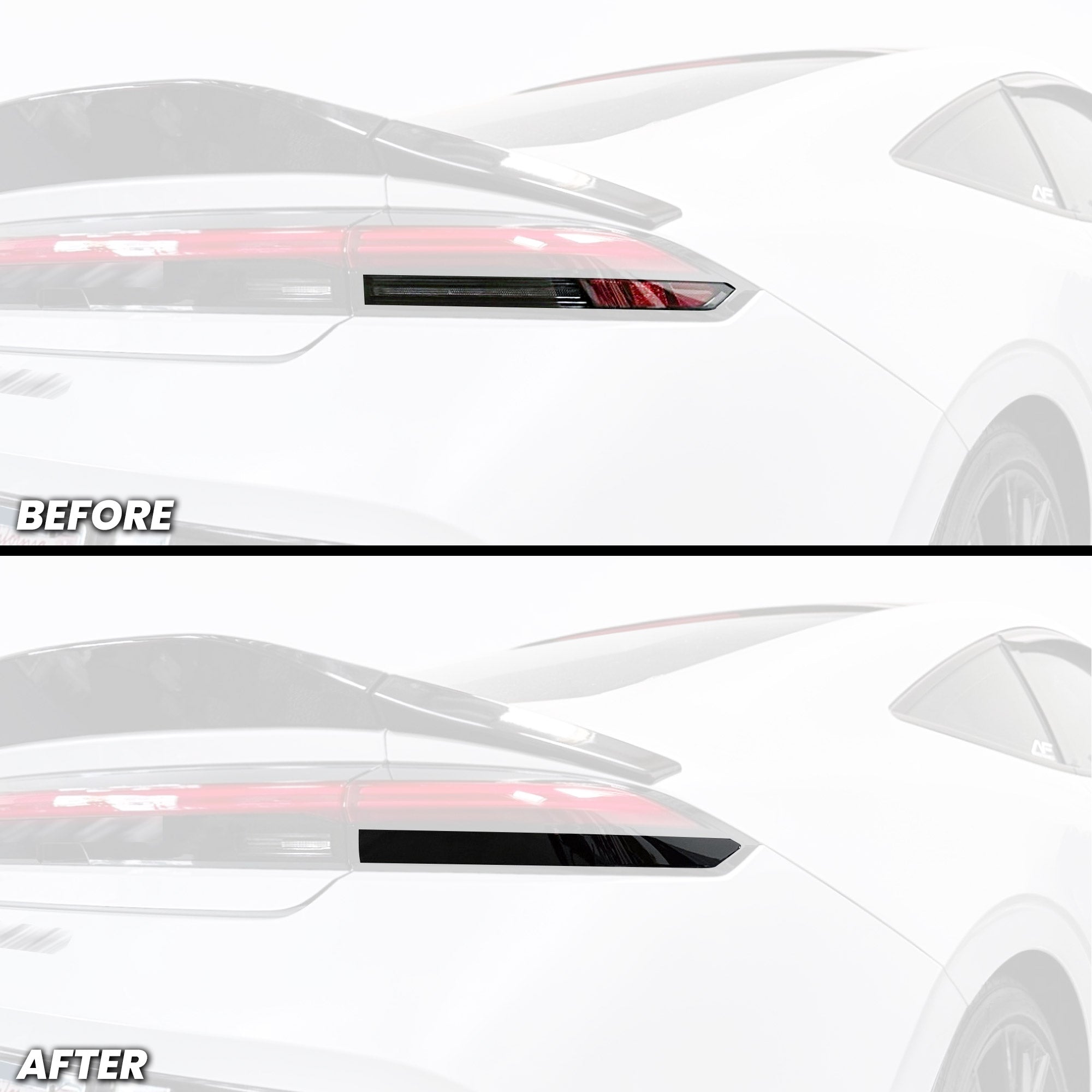 Rear Tail Light Turn Signal and Side Reflector Pre-cut Overlay Tint for 2026+ Prelude V1