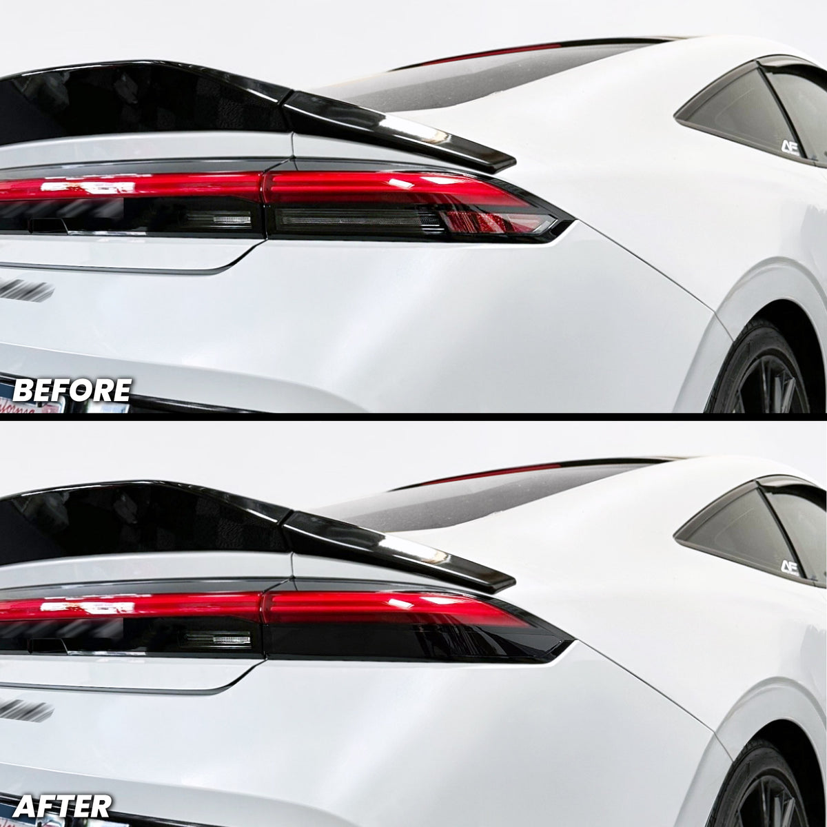 Rear Tail Light Turn Signal and Side Reflector Pre-cut Overlay Tint for 2026+ Prelude V1