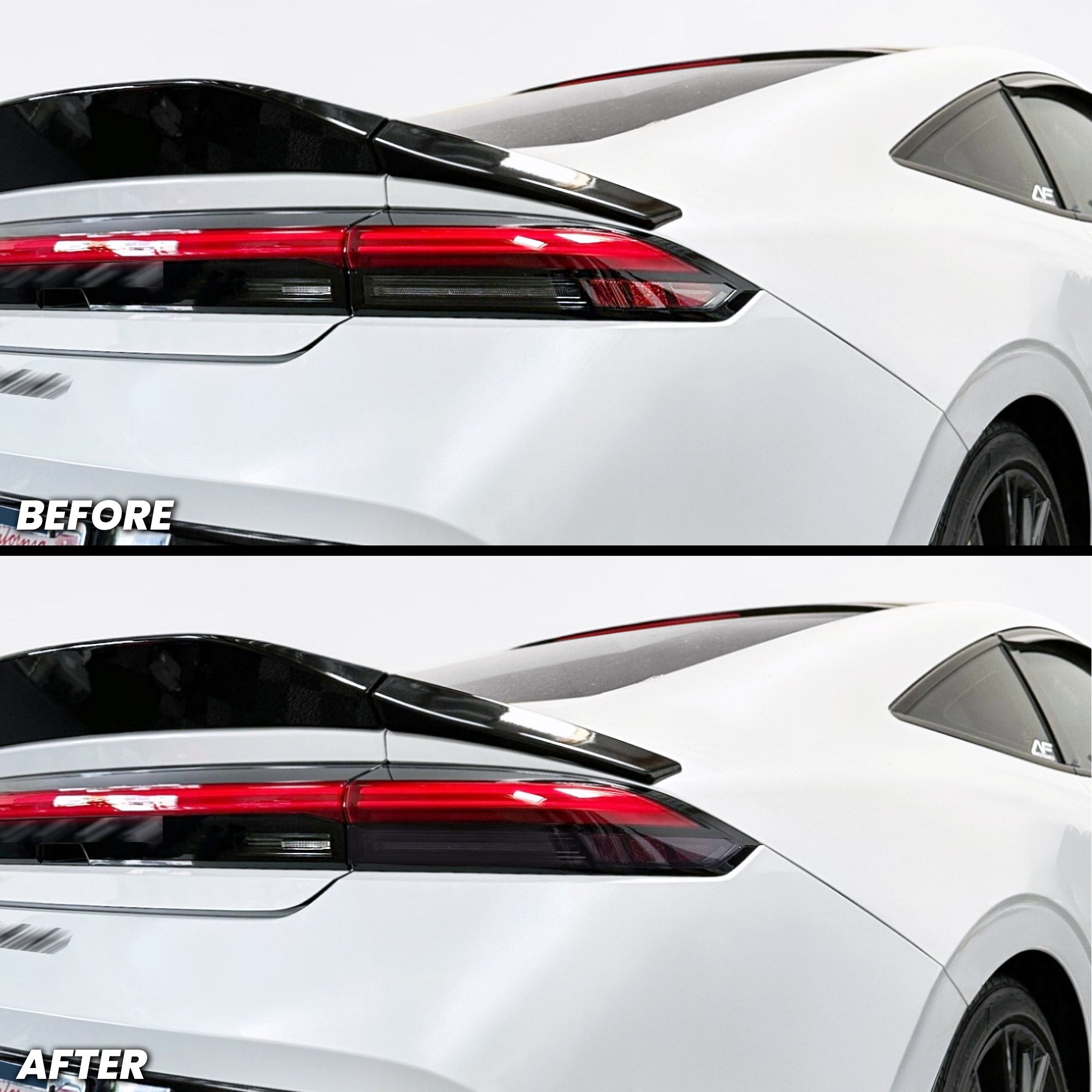 Rear Tail Light Turn Signal and Side Reflector Pre-cut Overlay Tint for 2026+ Prelude V1