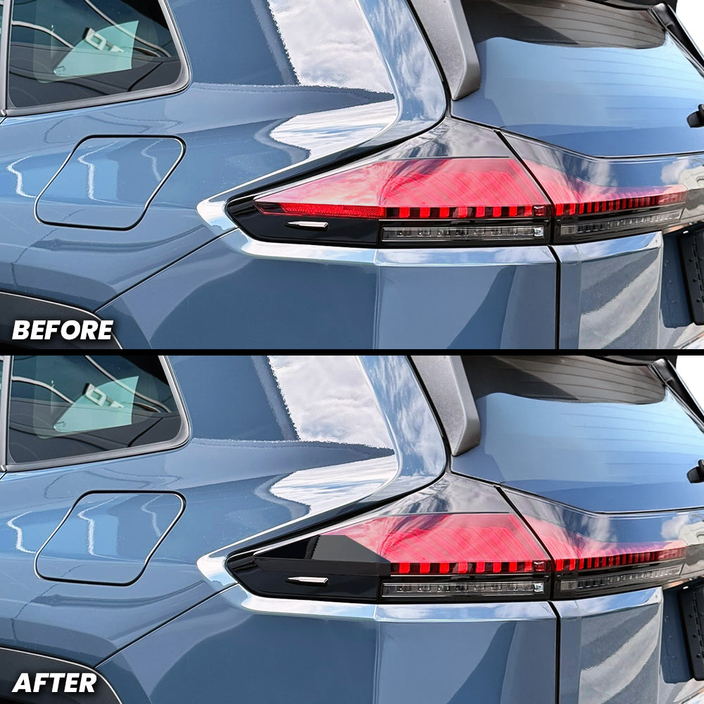 Rear Tail Light Side Marker Reflector Pre-cut Overlay Tint for 2026+ RAV4