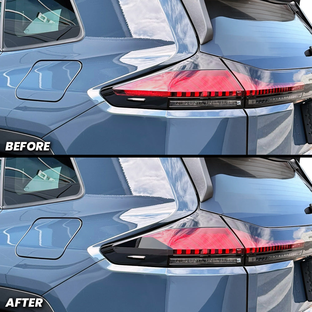 Rear Tail Light Side Marker Reflector Pre-cut Overlay Tint for 2026+ RAV4