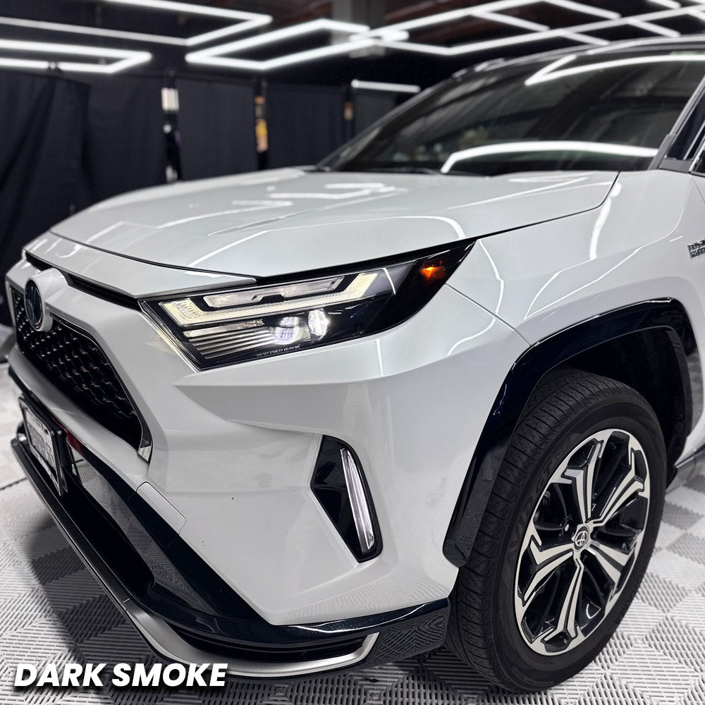 Headlight Amber Delete Pre-Cut Overlay Tint for 2019-2025 RAV4