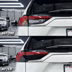 Tail Light Turn / Reverse Signal Pre-Cut Overlay for 2019-2025 RAV4