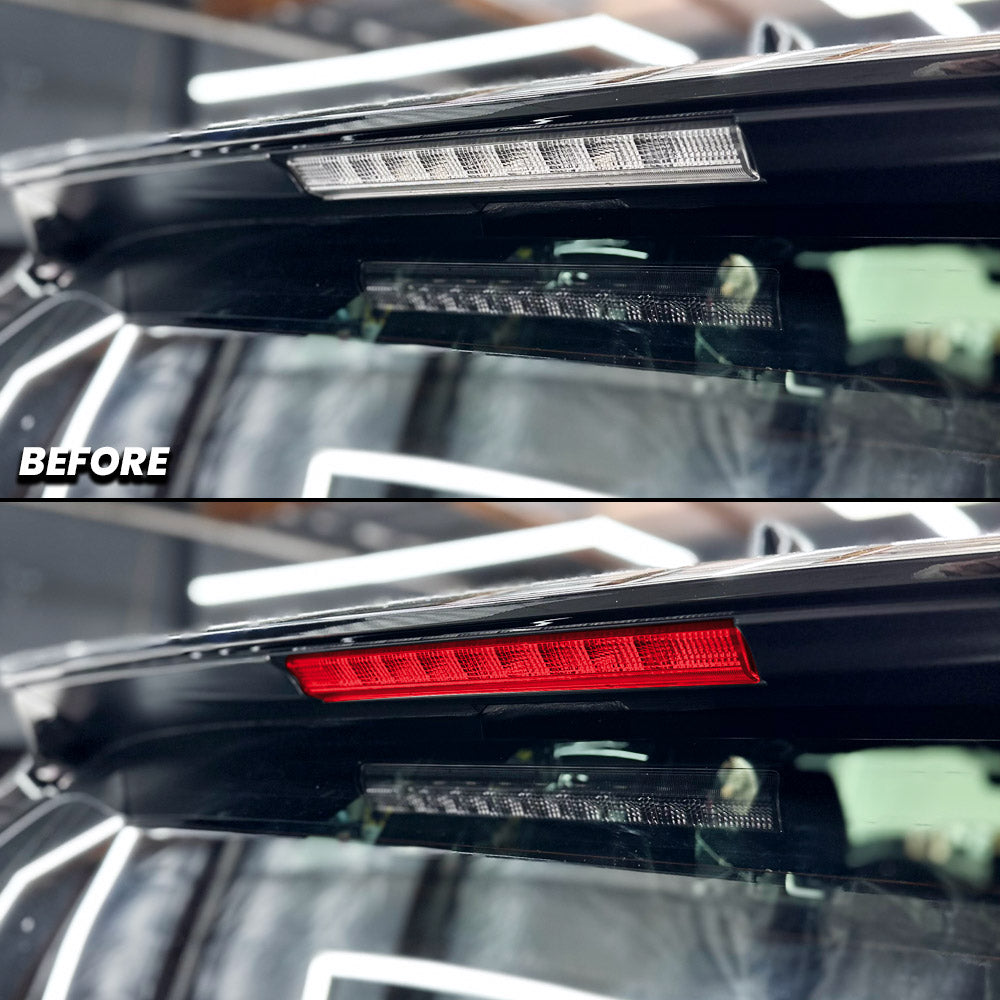 Rear Third Brake Light Pre-Cut Smoked Tint Overlay for 2019-2025 RAV4