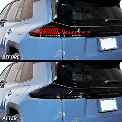 Rear Tail Light Brake Light and Running Brake Light Pre-cut Overlay Tint for 2026+ RAV4