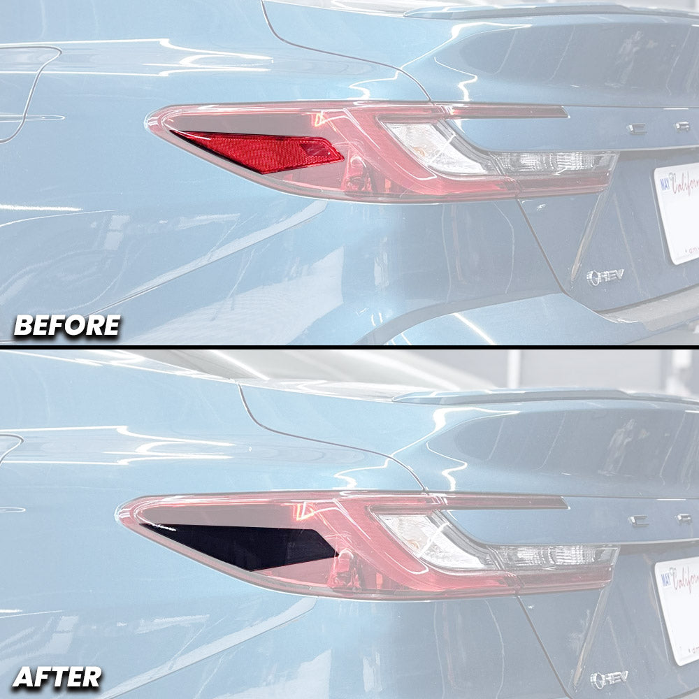 Tail light Side Marker Reflector Pre-cut Tint Overlay compatible with 2025+ Toyota Camry