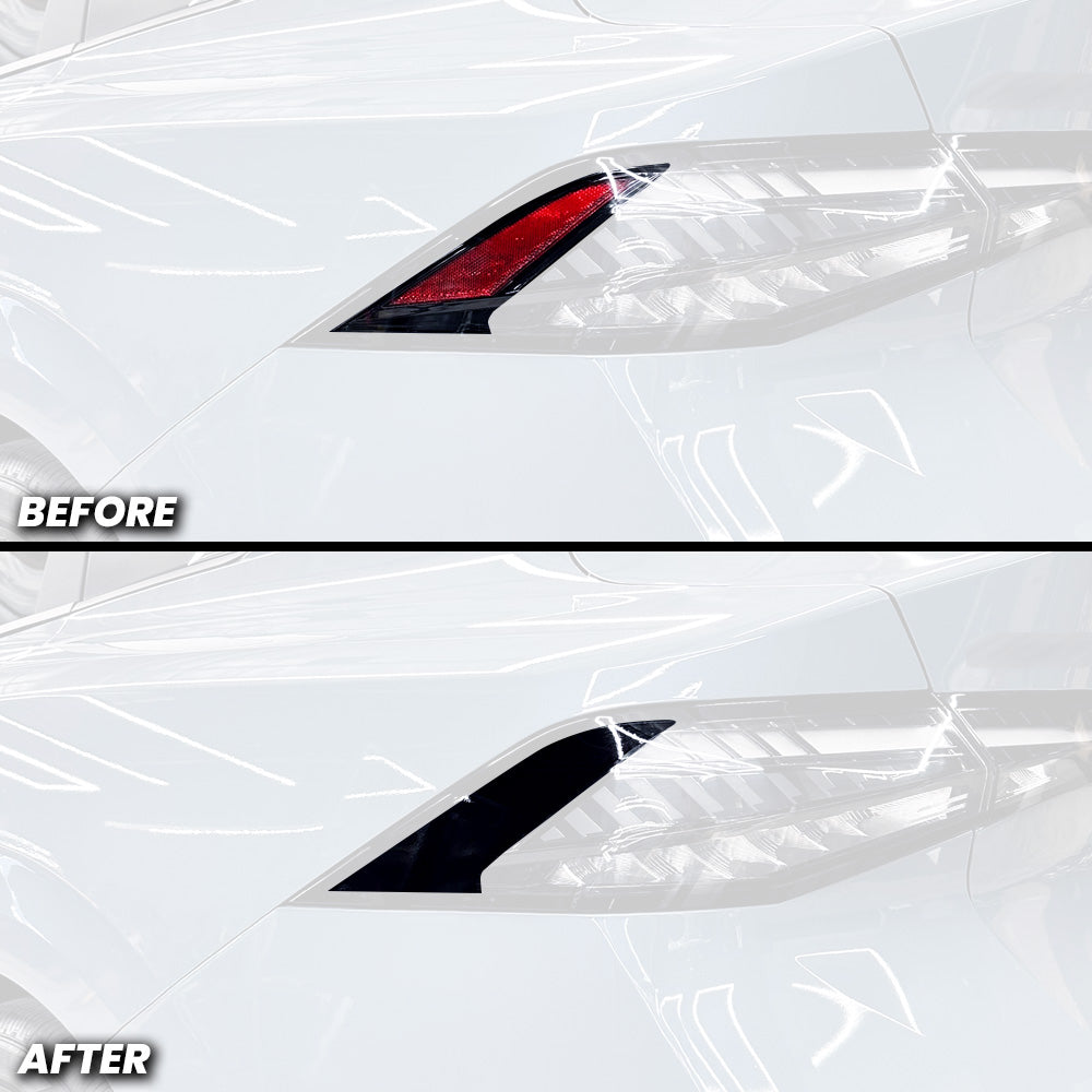 Rear Tail Light Side Reflector Pre-cut Overlay Tint for 2026+ Nissan Sentra