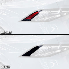 Rear Tail Light Side Reflector Pre-cut Overlay Tint for 2026+ Nissan Sentra