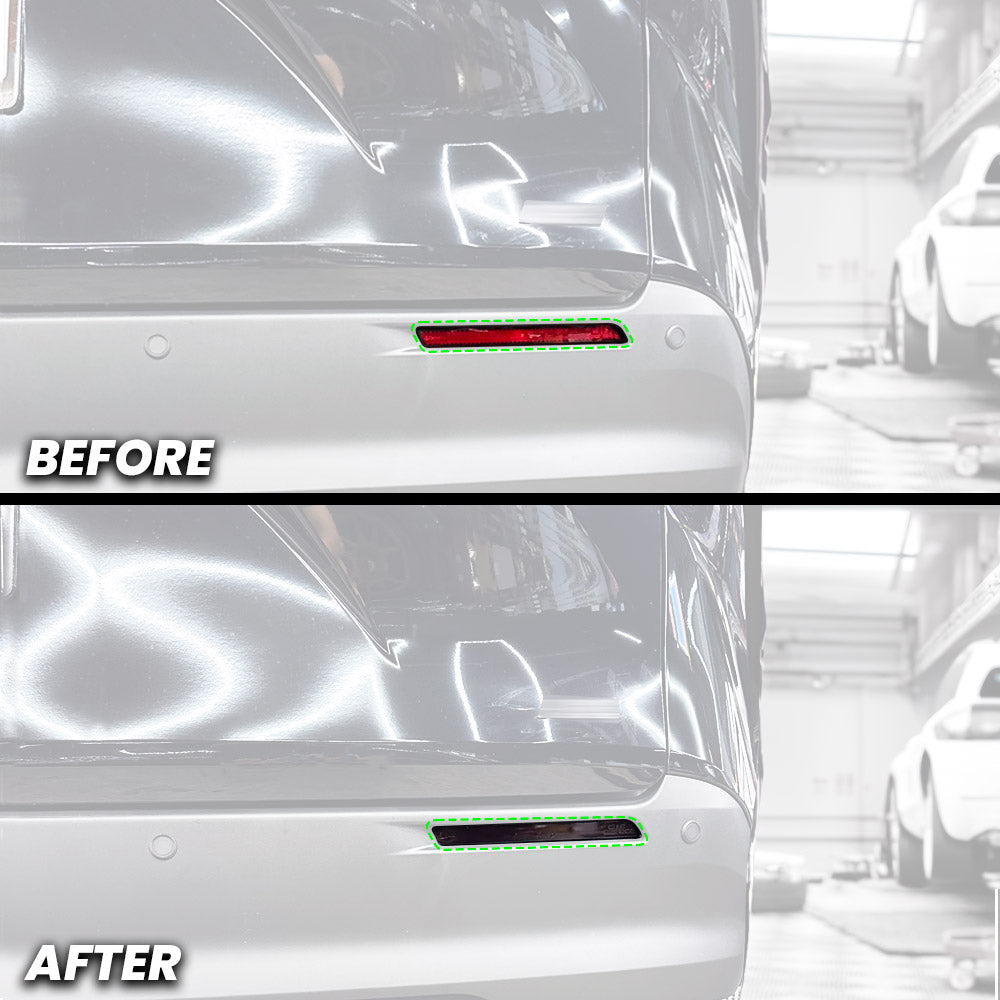 Rear Bumper Reflector Pre-cut Overlay Tint for 2021-2025 Toyota Sienna