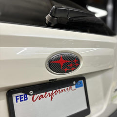 2018-2023 Subaru Crosstrek Front and Rear Emblem Overlays