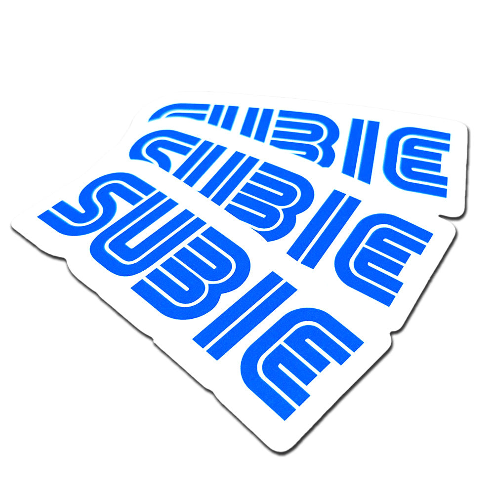 Retro Subie Sticker