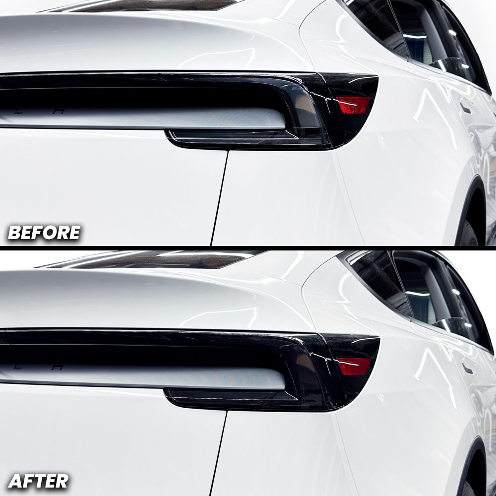 Rear Tail Light Brake Light and Turn Signal Pre-cut Overlay Tint for 2025+ Tesla Model Y